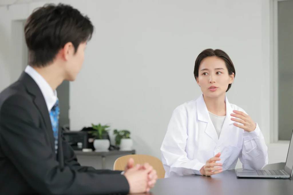 企業の健康管理室のイメージ